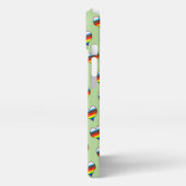 Rainbow Heart Pattern iPhone Case iPhone Hoesje (Linkerkant)
