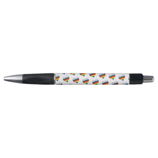 Rainbow Heart Pattern Pen (Voorkant)