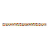 Rainbow Heart Pattern Satin Ribbon Lint (Voorkant)