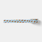 Rainbow Heart Pattern Satin Ribbon Lint (Voorkant)