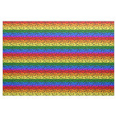 Rainbow Heart Pattern Stof (Fat Quarter)