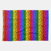 Rainbow Heart Pattern Theedoek (Horizontaal)