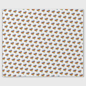 Rainbow Heart Pattern Wrapping Paper Cadeaupapier (Vlak)