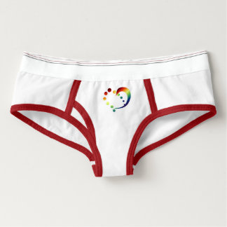 Rainbow Heart Pride Onderkleding Slip