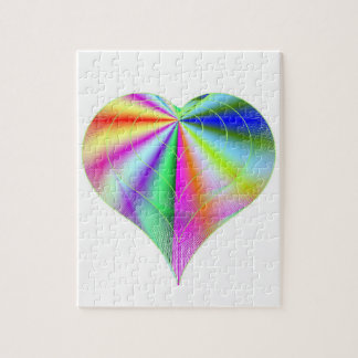 Rainbow Heart Puzzel Box