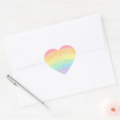 Rainbow Heart - Sticker (Envelop)