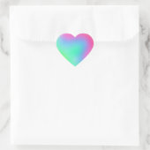 Rainbow Heart Sticker (Tas)