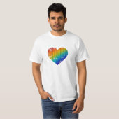 Rainbow Heart T-Shirt (Voorkant volledig)