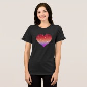 Rainbow Heart Tshirt (Voorkant volledig)