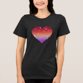 Rainbow Heart Tshirt (Voorkant)