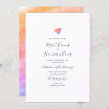 Rainbow Heart, vol met Joy Wedding