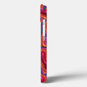 Rainbow Hearts 3D gonflé Puffy Coque iphone (Verso / Gauche)