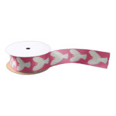 Rainbow Hearts Angel Custom Imprint Art Ribbon Lint (Spoel)
