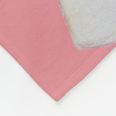 Rainbow Hearts Guardian Angel Fleece Blanket (Hoek)