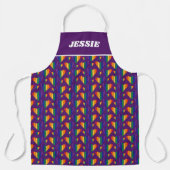 Rainbow Hearts Pattern Schort (Voorkant)