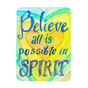 Rainbow Hearts Spirit Prayer Magnet Magneet