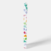 Rainbow Hearts Sprinkles Whimsical Kleurrijke Lief Case-Mate iPhone Case (Achterkant / Rechts)