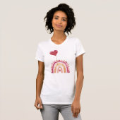 Rainbow Hearts T-Shirt (Voorkant volledig)