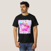 Rainbow Hearts Unicorn T-shirt (Voorkant volledig)
