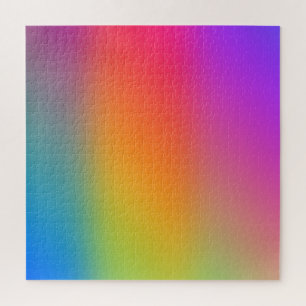 Rainbow Heatwave Ombre Puzzle Legpuzzel