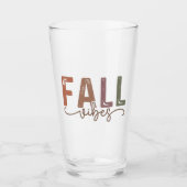 Rainbow Herfst Vibes Glas (Voorkant)