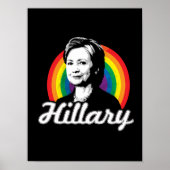 Rainbow Hillary - LGBT-beleid - Poster (Voorkant)