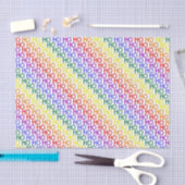 Rainbow Ho Ho Ho Patroonpapier Tissuepapier (Craft)