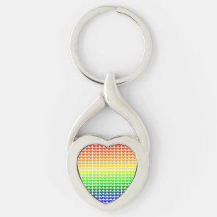 RAINBOW HOARTS SLEUTELHANGER