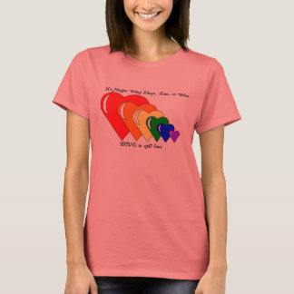 RAINBOW HOARTS T-SHIRT