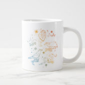 Rainbow HOGWARTS™ Houses Constellations Extra Grote Beker (Rechts)