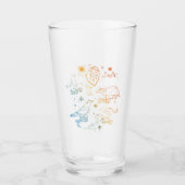 Rainbow HOGWARTS™ Houses Constellations Glas (Voorkant)