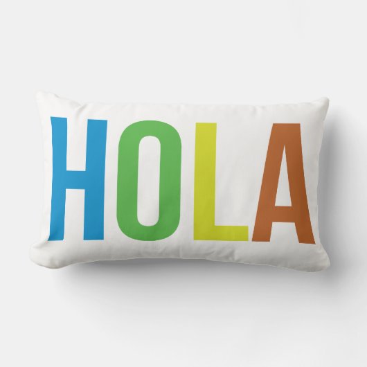 Rainbow Hola Kussen (Voorkant)