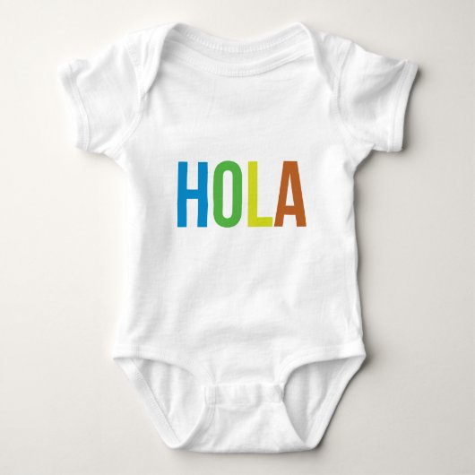 Rainbow Hola Romper (Voorkant)