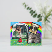 Rainbow Holiday Briefkaart door HAMbWG (Staand voorkant)