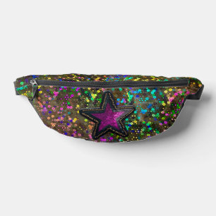 Rainbow Holographic Galaxy Star Sequin Glam Luxe