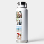 Rainbow 'HOOP VAN JE DADDY' Foto Collage Keepomwil Waterfles (Achterkant)