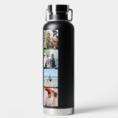 Rainbow 'HOOP VAN JE DADDY' Foto Collage Keepomwil Waterfles (Achterkant)