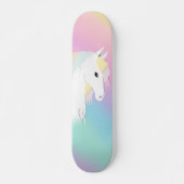 Rainbow Horse Unicorn Equestrian Girly Skateboard (Voorkant)