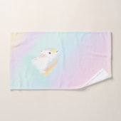 Rainbow Horse Unicorn Equestrium Girly (Serviette à main)
