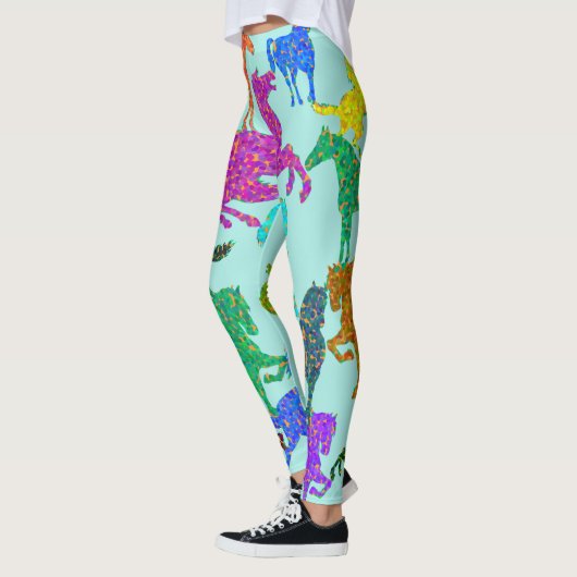 Rainbow Horses Leggings (Links)