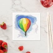Rainbow Hot Air-ballon Servetten (Insitu)