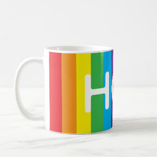 Rainbow "HOT" Mug Koffiemok