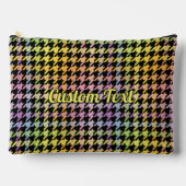 Rainbow Houndstooth Pattern Etui (Voorkant)