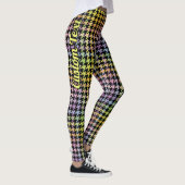 Rainbow Houndstooth Pattern Leggings (Rechts)