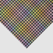 Rainbow Houndstooth Pattern Tissuepapier (Detail)