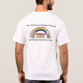 Rainbow House Basic T-shirt (Achterkant)