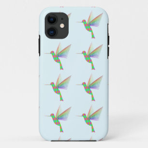 Rainbow Hummingbird iPhone 11 Hoesje