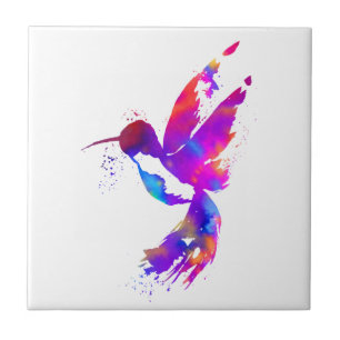 Rainbow Hummingbird Tegeltje