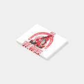 Rainbow I Draag Red Stroke Awareness Gnomen Post-it® Notes (Schuin)