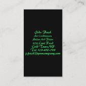 Rainbow Ice Lolly-visitekaartje Visitekaartje (Achterkant)